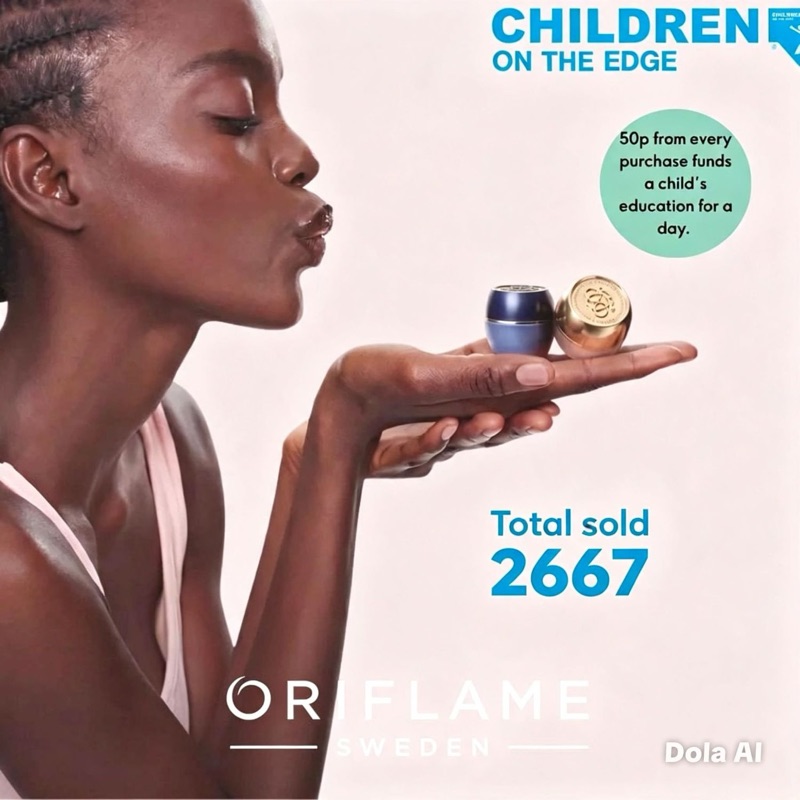Oriflame Children on the Edge campaign